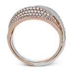 Right Hand Ring in 18k Gold with Diamonds