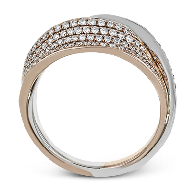 Right Hand Ring in 18k Gold with Diamonds