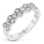 Anniversary Ring in 18k Gold with Diamonds