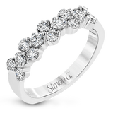 Anniversary Ring in 18k Gold with Diamonds