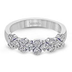 Anniversary Ring in 18k Gold with Diamonds