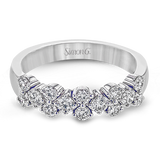 Anniversary Ring in 18k Gold with Diamonds