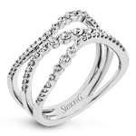 Right Hand Ring in 18k Gold with Diamonds