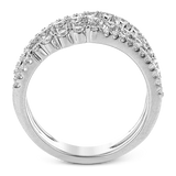 Right Hand Ring in 18k Gold with Diamonds