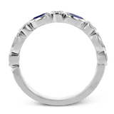 Color Ring in 18k Gold with Diamonds