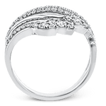 Right Hand Ring in 18k Gold with Diamonds