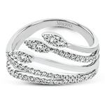 Right Hand Ring in 18k Gold with Diamonds