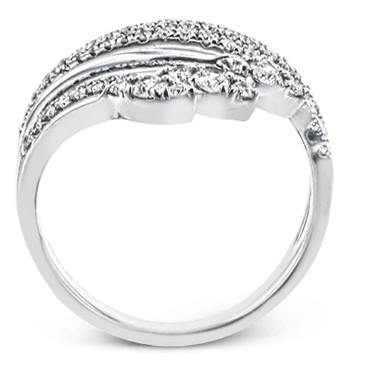 Right Hand Ring in 18k Gold with Diamonds