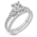 Wedding Set in 18k Gold with Diamonds