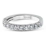 Engagement Ring in 18k Gold with Diamonds