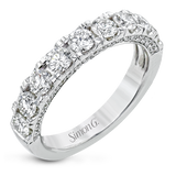 Engagement Ring in 18k Gold with Diamonds
