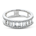 Anniversary Ring in 18k Gold with Diamonds