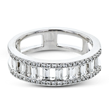 Anniversary Ring in 18k Gold with Diamonds