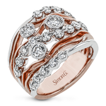 Right Hand Ring in 18k Gold with Diamonds