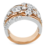 Right Hand Ring in 18k Gold with Diamonds