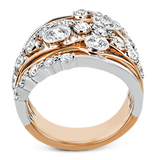 Right Hand Ring in 18k Gold with Diamonds