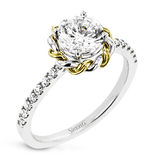 Wedding Set in 18k Gold with Diamonds
