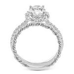 Wedding Set in 18k Gold with Diamonds