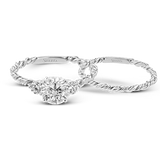 Wedding Set in 18k Gold with Diamonds