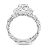 Wedding Set in 18k Gold with Diamonds