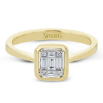 Right Hand Ring in 18k Gold with Diamonds
