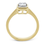 Right Hand Ring in 18k Gold with Diamonds