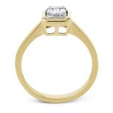 Right Hand Ring in 18k Gold with Diamonds