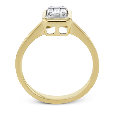 Right Hand Ring in 18k Gold with Diamonds
