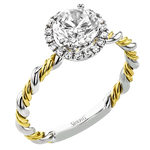 Wedding Set in 18k Gold with Diamonds