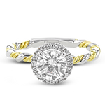 Wedding Set in 18k Gold with Diamonds