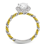 Wedding Set in 18k Gold with Diamonds
