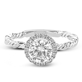 Wedding Set in 18k Gold with Diamonds