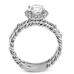 Wedding Set in 18k Gold with Diamonds
