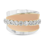 Right Hand Ring in 18k Gold with Diamonds