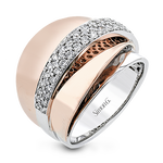 Right Hand Ring in 18k Gold with Diamonds