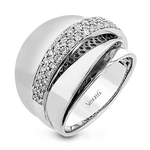 Right Hand Ring in 18k Gold with Diamonds