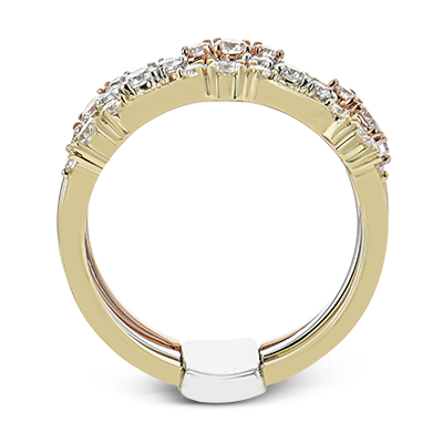 Right Hand Ring in 18k Gold with Diamonds