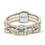 Right Hand Ring in 18k Gold with Diamonds