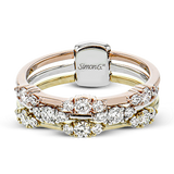 Right Hand Ring in 18k Gold with Diamonds