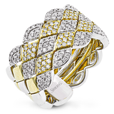 Right Hand Ring in 18k Gold with Diamonds