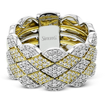 Right Hand Ring in 18k Gold with Diamonds