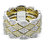 Right Hand Ring in 18k Gold with Diamonds