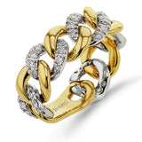 Right Hand Ring in 18k Gold with Diamonds