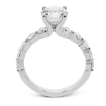 Wedding Set in 18k Gold with Diamonds