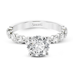 Wedding Set in 18k Gold with Diamonds