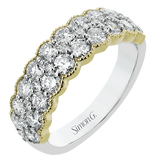 Anniversary Ring in 18k Gold with Diamonds