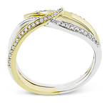 Right Hand Ring in 18k Gold with Diamonds
