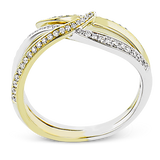 Right Hand Ring in 18k Gold with Diamonds