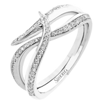 Right Hand Ring in 18k Gold with Diamonds