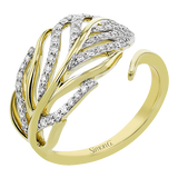 Right Hand Ring in 18k Gold with Diamonds